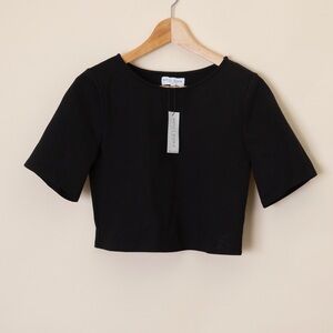 Ripley Rader Black Ponte Short Sleeve Top
